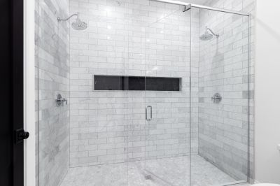 Spacious Walk-in Shower